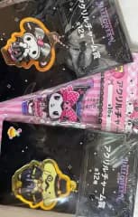 3個まとめ) サンリオ ハロウィーン キーホルダー マイメロディ ポムポムプリン クージー f賞 クロミ