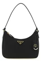 (新品) PRADA リーエディション 2005 サフィアーノ ブラック ショルダーバッグ
