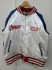 MARVEL × ストロングチーム コラボ スカジャン キャラジャン キャラクター 丸眞 マーベル 【E4900-001】▲91