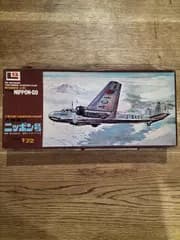 希少プラモデル✩三菱L3M1日本海軍96式輸送機　大毎東日ニッポン号1/72