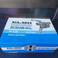 【動作確認済み】ELMO エルモ 230S-XL 8mmカメラ 元箱・付属品完備