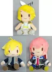 【中古】ぬいぐるみ 全3種セット モアプラスふわふわぬいぐるみ“バーチャル・シンガー”Vol.2 「プロジェクトセカイ カラフルステージ! feat. 初音ミク」