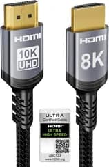 Sniokco HDMI 2.1 ケーブル 2m 8K 4K 240Hz 48Gbps