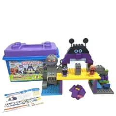 BANDAI バンダイ ホビーその他 おおきなバイキンじょうと だだんだんブロックバケツ プラスチック