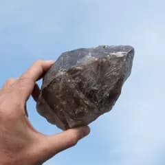 【一点物】スリランカ産エレスチャルスモーキークォーツ 【905.5g】稀少石 / エレスチャルスモーキークォーツ 原石 