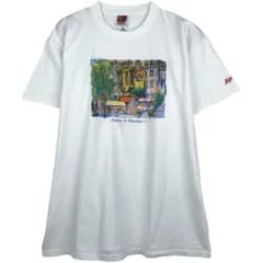古着 90~00年代 フルーツオブザルーム FRUIT OF THE LOOM HEAVY cotton アートTシャツ メンズXL相当 ヴィンテージ/eaa643224