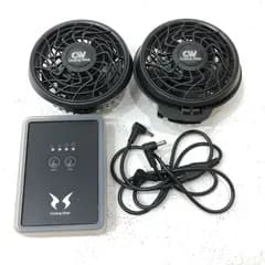 【小牧店】SUN-S サンエス　バッテリー　RD9870J　+　CW Cooling Wear ファン 【Y424-0005】