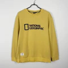 ナショナルジオグラフィック/スウェット クルーネック 長袖 Tシャツ XL 105/ラデン