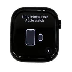 Apple Watch Apple Watch Series 10 46mm MWWP3J/A GPSモデル バッテリー最大容量93％ ジェットブラック アルミニウムケース 動作品 【中古】 22604K483