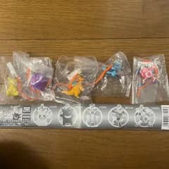 ポケモン 根付マスコット 一緒に冒険だ！ ガチャ 全5種コンプリートセット