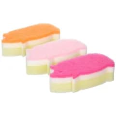 ワイズ CARAful抗菌ソフトキッチンスポンジ ぶた３個組 0