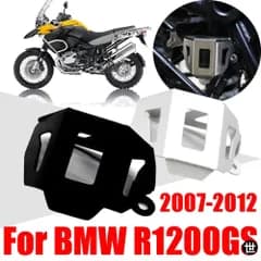 BMW R1200GS R1200 R 1200 GS GSA ADV 2007 - 2012用アクセサリー リアブレーキフルードリザーバーガードタンク保護カバープロテクター