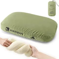キャンプ 枕 キャンプ枕 携帯枕 最強 ウレタン コンパクト カバー洗える 通気性 オールシーズン使える 肌触りが良い 軽量 収納袋付き ピロー 旅行 アウトドア 登山 車中泊 防災 (グリーン)(沖縄・離島の方発送不可）) 3f97e84b