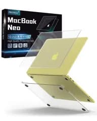 MacBook Neo 13インチ A3404 専用 ケース マットクリア 質感 カバー 超薄型 軽量 ハードシェル 指紋防止 キズ防止 精密フィット 高耐久 長期使用安心設計 2026年 A18 Pro 対応（半透明） 1