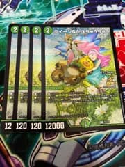クイーン＆かぼちゃうちゃう csプロモ　４枚