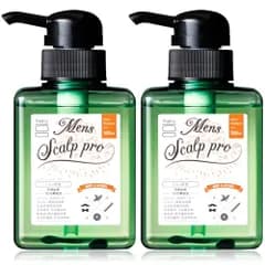 haru(ハル) メンズスカルプ・プロ 300ml（約3ヶ月分） 2個セット 男性用シャンプー 100%天然由来 シトラスミントの香りノンシリコン 頭皮 クレンジング 匂いケアY e65f6fa1