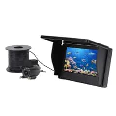 水中釣りカメラ、ポータブル1080P HD魚群探知機カメラ、4.3インチスクリーン、220°広角、30mケーブル、アイスレイクシーボートカヤックフィッシング用Y 2cb95643