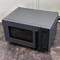 β送料込！2024年製 IRIS OHYAMA 電子レンジ IMB-F187-H グレー 18L フラットテーブル 単機能レンジ