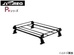クロスビー MN71S ルーフレール無車 H29.12～ ルーフキャリア TUFREQ タフレック PE22D3+ P+シリーズ 4本脚 法人のみ配送 送料無料