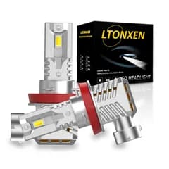 LTONXEN H8 H11 H16 LEDフォグランプ 2色切替 ホワイト(6500K)イエロー(3000K) 爆光 16連LEDチップ搭載 H11 led フォグ バルブ 一体型 ファンレス 車検対応 結露対策 ノイズ対策 無極性 DC9V-16 ...