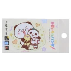 【メール便】お買いものパンダ！ ビニールシール ダイカットミニステッカー むぎゅっと全員集合 ゼネラルステッカー 耐水耐光 デコステッカー キャラクター グッズ 