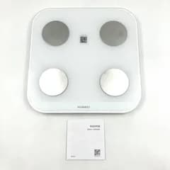 HUAWEI Scale 3 スマート体組成計 体重計 Bluetooth Edition ホワイト 単4電池入り 美品 【MY0519】