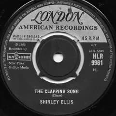 7” Shirley Ellis The Clapping Song HLR9961 London Records /00080