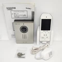 26051203 アイホン ワイヤレステレビドアホン WL-11 配線工事不要 インターホン 親機 WL-1ME 玄関子機 WL-DA