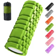 収納バッグ ストレッチ器具 フィットネス スポーツ トレーニング ヨガポール グリッドフォームローラー 筋膜リリース AYO フォームローラー
