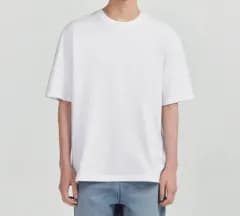 XL MUSINSA クールタンダード リラックス フィット クルー ネック 半袖 Tシャツ 白