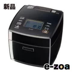 MITSUBISHI  三菱電機  ミツビシデンキ ジャー炊飯器  10合炊き/ダブル備長炭コート/熾火/炭炊釜/黒曜 NJ-VP18H-B (2682201)