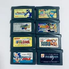 GBA ゲームボーイアドバンス 8個 セット まとめ 起動確認済 6100112