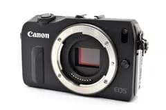 《ジャンク》 Canon キヤノン EOS M ブラック ミラーレス一眼 #C260510-25
