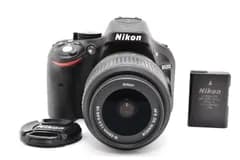 ★極上品★ 《シャッター数 6967回》Nikon ニコン D5200 AF-S 18-55mm レンズセット デジタル一眼レフ #K127-2