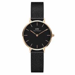 【ギフト対応可】ダニエルウェリントン DANIEL WELLINGTON 腕時計 Petite Ashfield Rose Gold 28mm アナログ ウォッチ レディース ローズゴールド ブラック おしゃれ 人気 ブランド 誕生日 プレゼント 送料無料