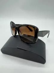 【美品】PRADA プラダ ロゴプレート サングラス P915