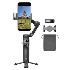 【新品】DJI Osmo Mobile 8 アドバンストトラッキングコンボ スマートフォン用ジンバルスタビライザー、AIネイティブトラッキング＆音声収録・照明搭載、360°パン軸回転、延長ロッド＆三脚内蔵、10時間バッテリー、延長ロッド、堅牢 e8b0950c