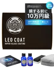 【新品】LEO COATバイク用ガラスコーティング 日本製 【全額返金保証】 親水＋撥水の滑水2層コート 今の美しさを艶で高耐久保護 レオコート f270c419