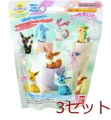 びっくら？たまご ポケットモンスター イーブイフレンズフィギュアコレクション ～よびかけタイム～ 1個入 3セット
