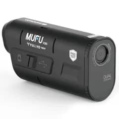 マックスウィン(Maxwin) ドライブレコーダー バイク用 2カメラ 前後同時録画 ヘルメット装着 自転車 WiFi 200万画素 フルHD IP66 3100mAh Gセンサー MF-BDVR001(沖縄・離島の方不可) f48e1f7d