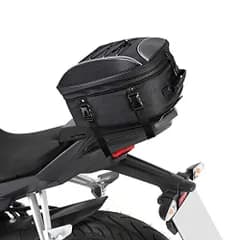 KEMIMOTO バイク シートバッグ 拡張機能あり シートバッグ 22-30L ヘルメットバッグ 撥水 防水 耐久性 固定ベルト付き cb250r ninja250 GSX-S125適合(沖縄・離島の方不可) 9f1c8bb9