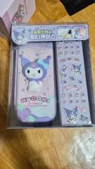 クロミ ぷにぷに スクイーズ MULTI ケース + ステッカー 文具セット まとめ