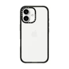 【新品】CASETiFY インパクト iPhone 16 Plus ケース [薄型軽量/耐衝撃/米軍MIL規格] - クリア ブラック 216d7a1e