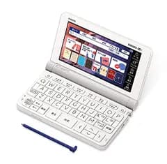 【新品】カシオ 電子辞書 フランス語 エクスワード XD-SX7200 57コンテンツ (フランス語11コンテンツ) XD-SXN72 セット ホワイト 99760e64