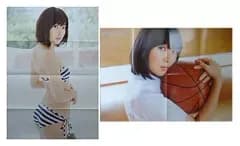 【中古】ポスター(女性) A2両面ポスター(八つ折) 指原莉乃(AKB48) ”奇跡”のカットを特別封入!!特大水着ポスター FRIDAY2012年2月3日号特別付録