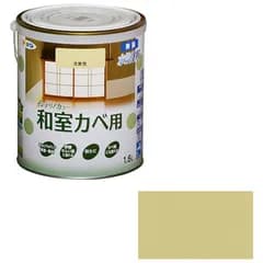 ★【送料無料】アサヒペン NEWインテリアカラー和室壁 1.6L 浅黄色