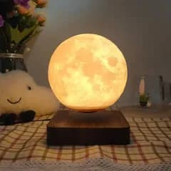 ライト ムーンライト 磁気浮上 浮遊 おしゃれ かわいい 癒し 置き型 丸 ミニ 夜 月ライト 月ランプ インテリア 間接照明 リビングルーム 寝室 ギフト プレゼント