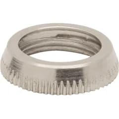 ナット Nut - Large Dress Nut, Carling, 15/32-32UNS, Nickel