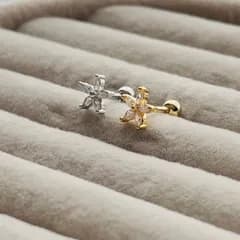 ボディピアス フラワー ステンレス 花