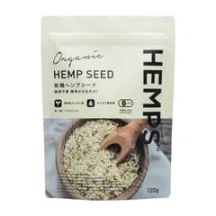 HEMPS 有機ヘンプシード 120g　ヴィーガン・オーガニック　有機麻の実